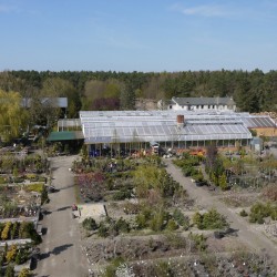 Das Gartencenter aus der Luft